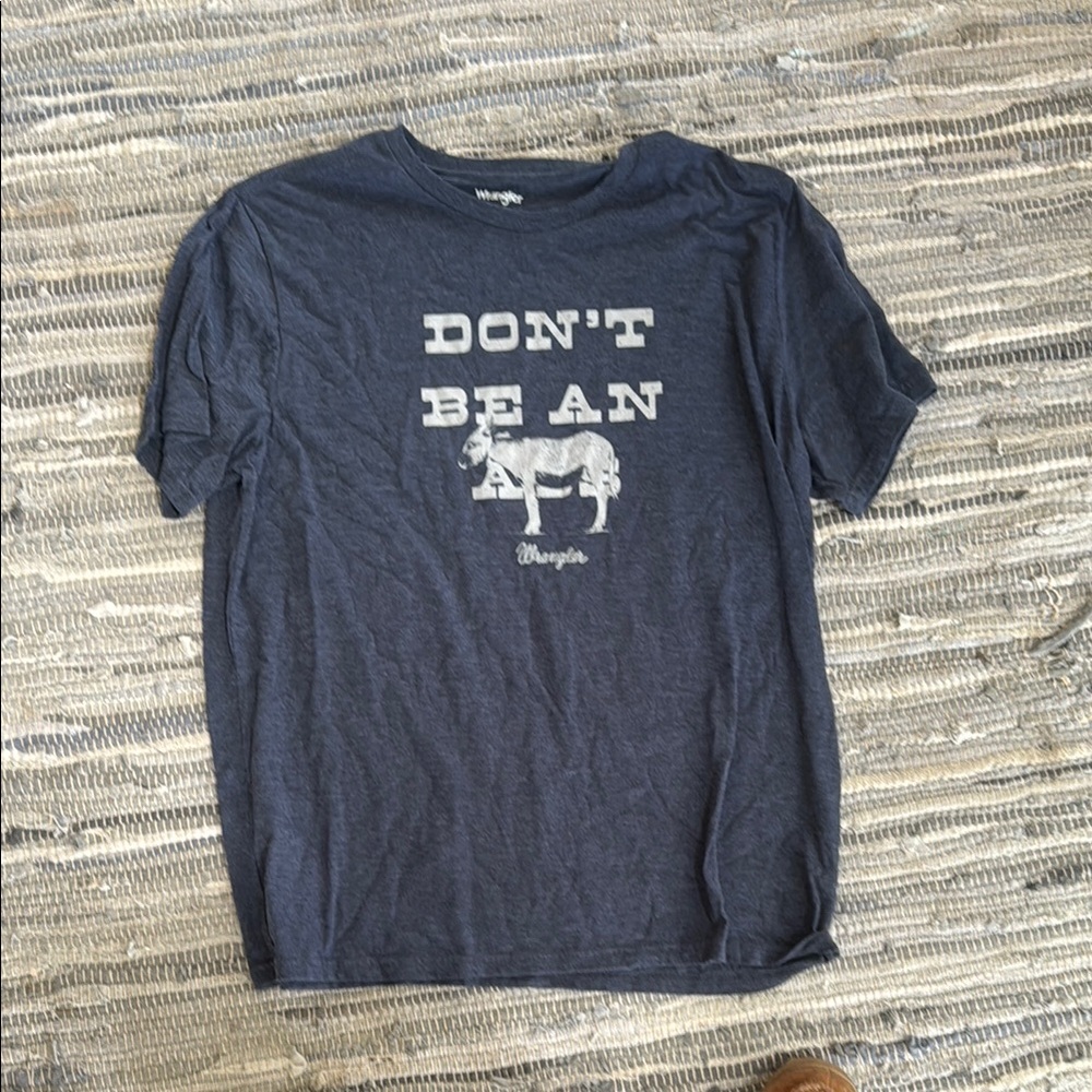 Wrangler Navy Graphic T-Shirt